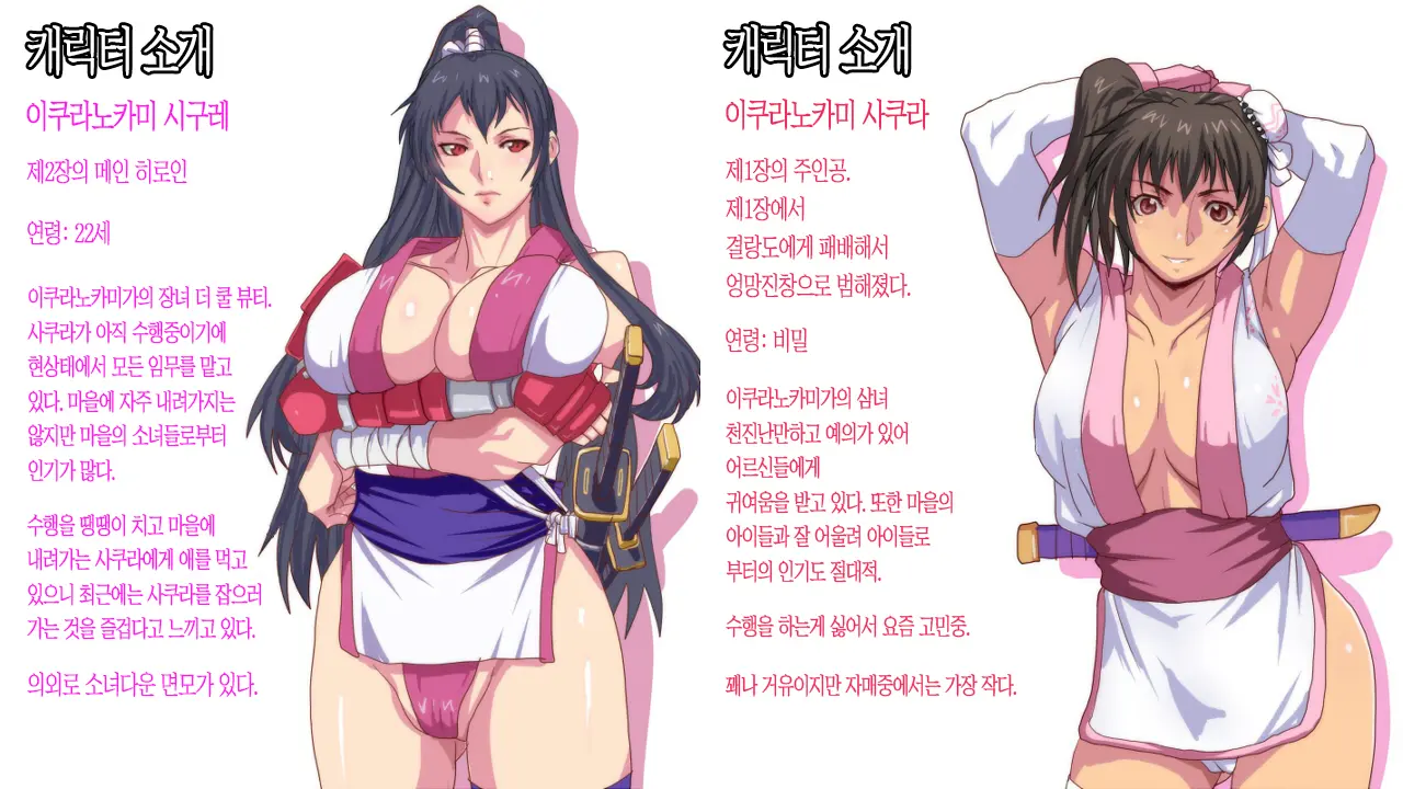 Satomori No Miko Dainishou Choujo "Shigure" Hen | 마을 지킴이 무녀 제2장 장녀 「시구레」편